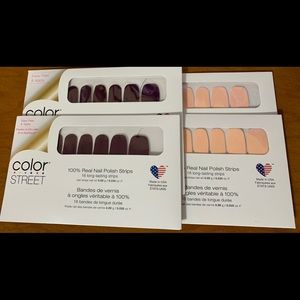 4 sets Color Street nails